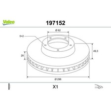 Disque de frein Toyota LEXUS