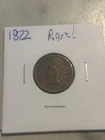 1872 indian head cent Rare Key Date Please Check My Many Listings 👀