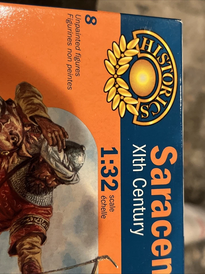 Figuras de plástico Italeri Guerreros Sarracenos Cruzada Siglo XI 1:32 6854 8 montadas Foto 2 de 4