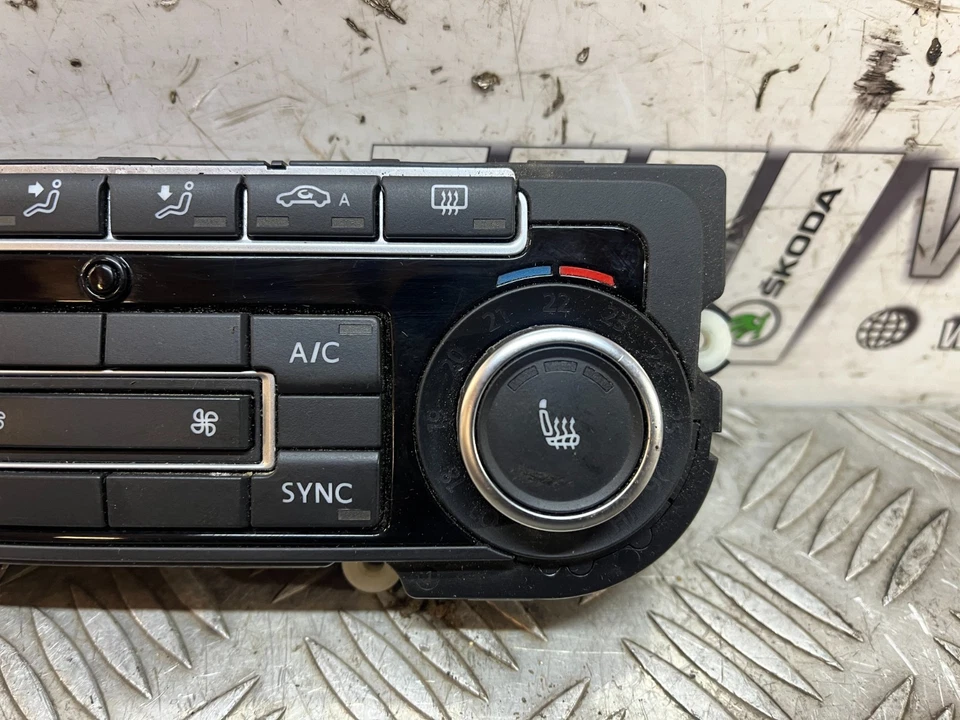 VW GOLF GTD MK6 SCIROCCO HEATER CLIMATE CONTROL UNIT 5K0907044GK 2008-2012 - Image 3 of 4