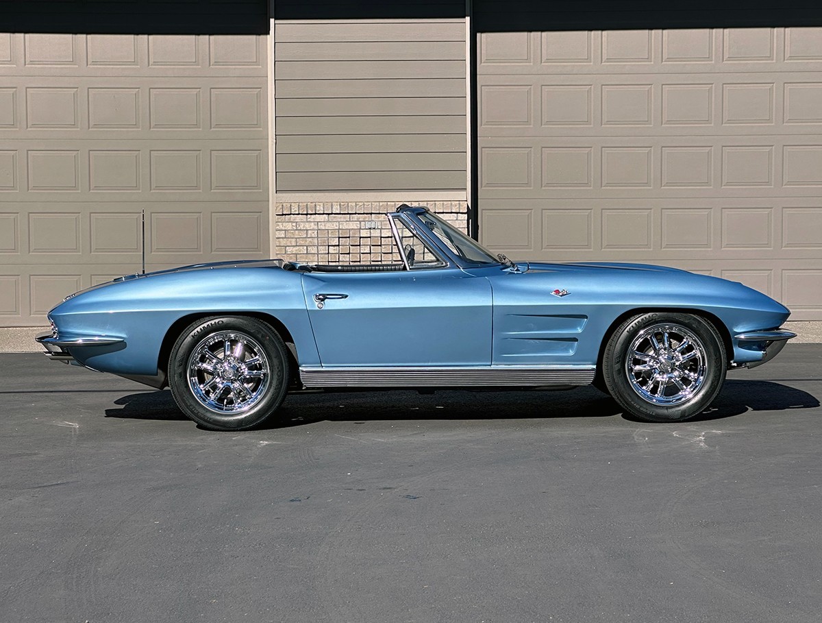 1963 Silver Blue Chevrolet Corvette   | C2 Corvette Photo 9