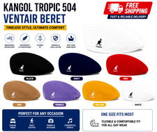 Kangol Breathable Beret Hat Summer Casual Woven Caps New