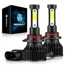 4-sides Hb3 9005 Led Headlight Conversion Kit Bulbs High Beam White 2500000lm 2x