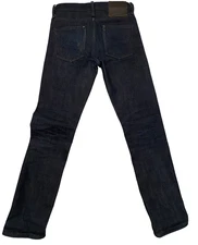 The Unbranded Brand Jeans Mens 30 Raw Indigo UB121 Skinny 21oz Selvedge Denim