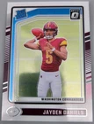 2024 Donruss Optic #248 Jayden Daniels Rated Rookie RC: Washington Commanders
