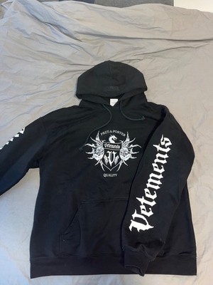vetements pret-a-porter hardcore couture hoodie