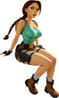 Lara Croft Sunset Stairs Vinyl Car Decal Sticker 7" Weatherproof