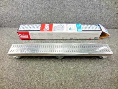 Unused Oatey DLS2240R-D-04 Designline 24'' Linear Drain