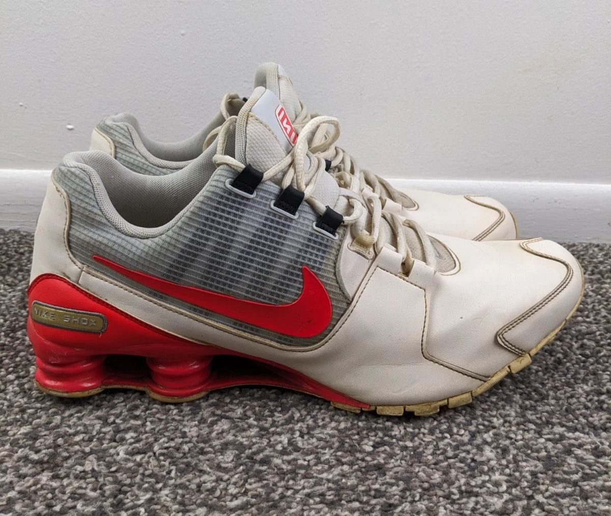 Nike Shox Avenue White for Sale | Authenticity Guaranteed | eBay