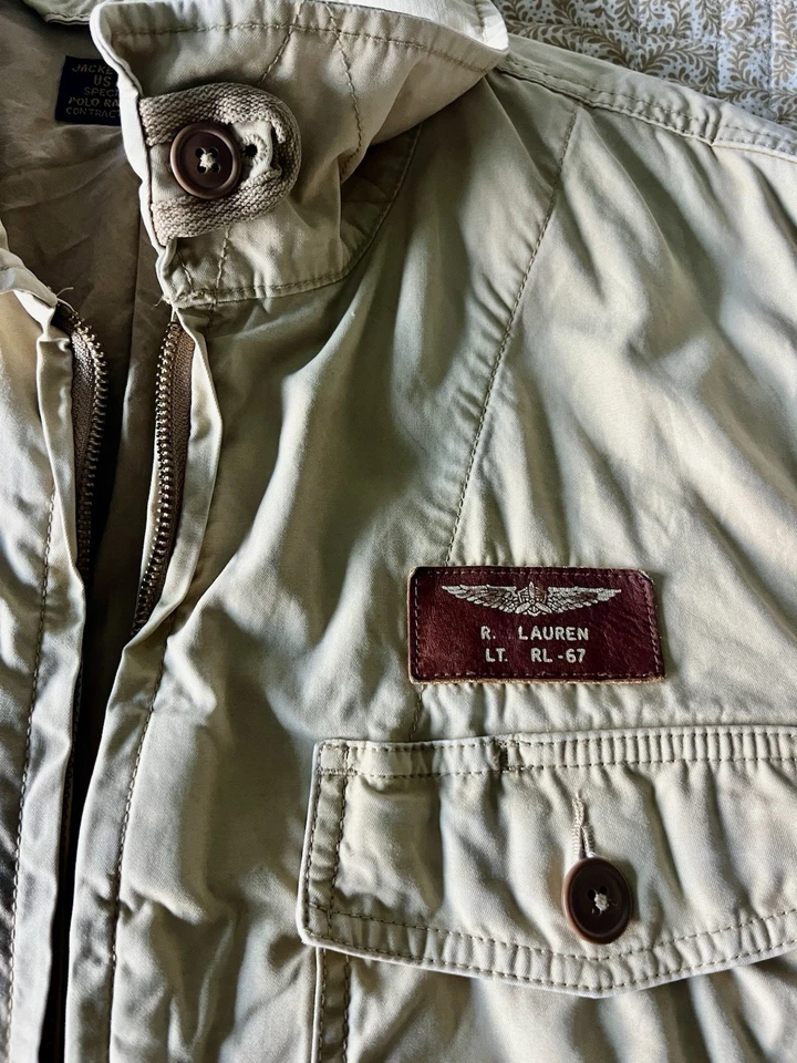 Chaqueta Polo Ralph Lauren Vintage Militar XL Hombre Foto 3 de 4