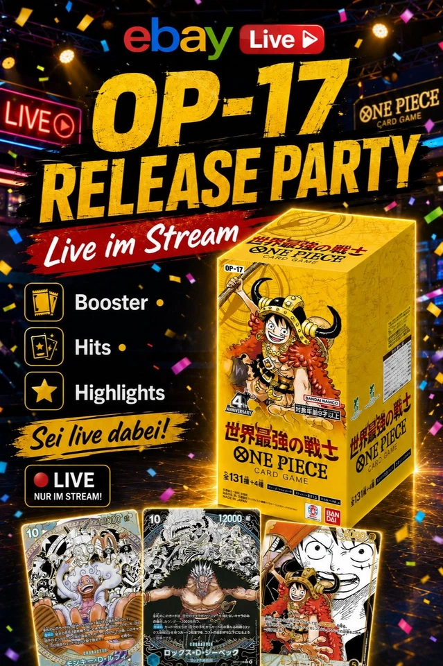 One Piece - OP17 Release Party 😱🔥- mit Catzuma