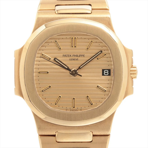 Patek Philippe Nautilus 3800/1J YG YG AT Champagne-Face 1 Extra Link