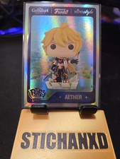 SDCC 2022 Aether Foil Promo Card #160 Exclusive Mindstyle Funko Genshin Impact