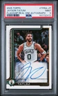 2025 TOPPS FLAGSHIP REAL ONE AUTO #TFRA-JT JAYSON TATUM PSA 9