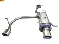 FOX Duplex Komplettanlage ab Kat Hyundai Santa Fe ab 01 je 1x135x80mm Absorber