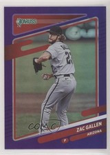 2021 Panini Donruss Holo Purple Zac Gallen #133 0g88