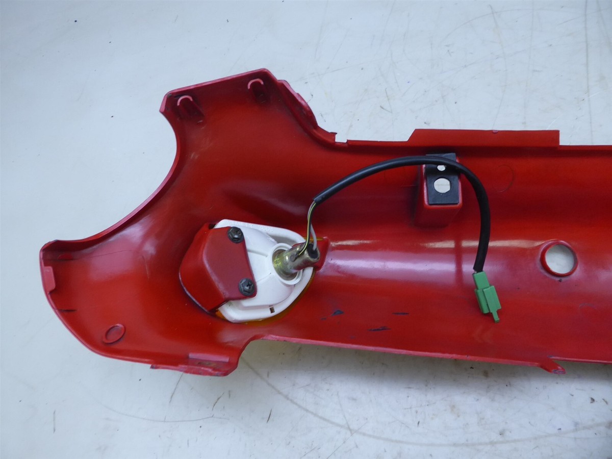 Kawasaki ZX-6 Ninja 600 PL1159-24. red left side cover seat cowl w