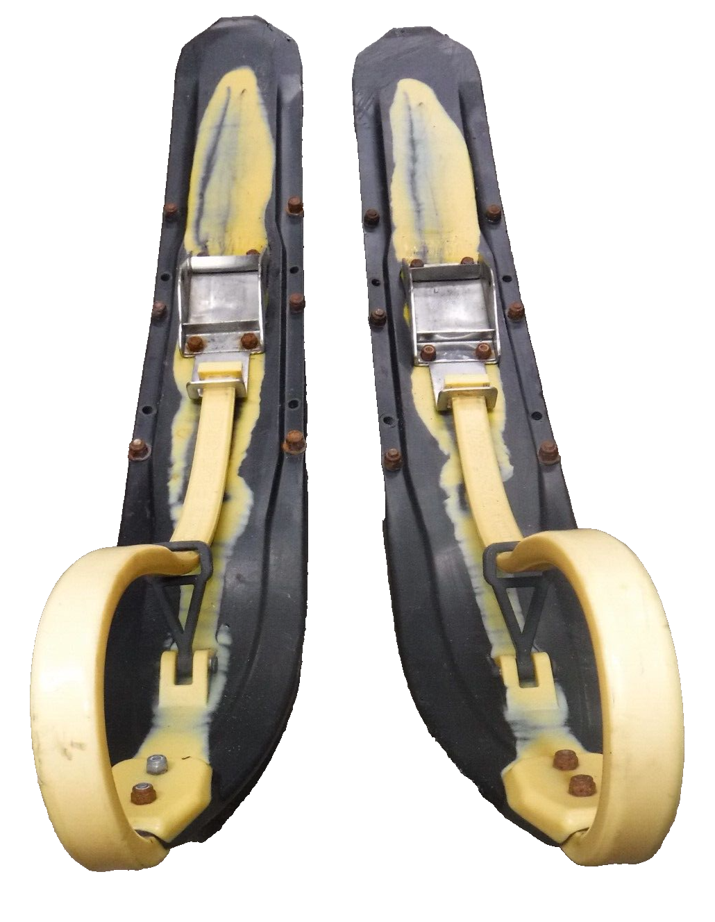 2004 04 SKIDOO HIGHMARK X SUMMIT REV 800 SIMMONS FLEXI SKIS RIGHT LEFT