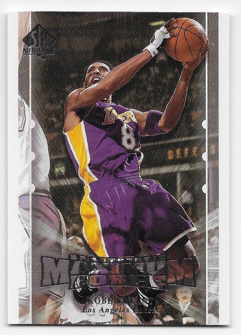 99/00 SP AUTHENTIC MAXIMUM FORCE Kobe Bryant #M8 | eBay