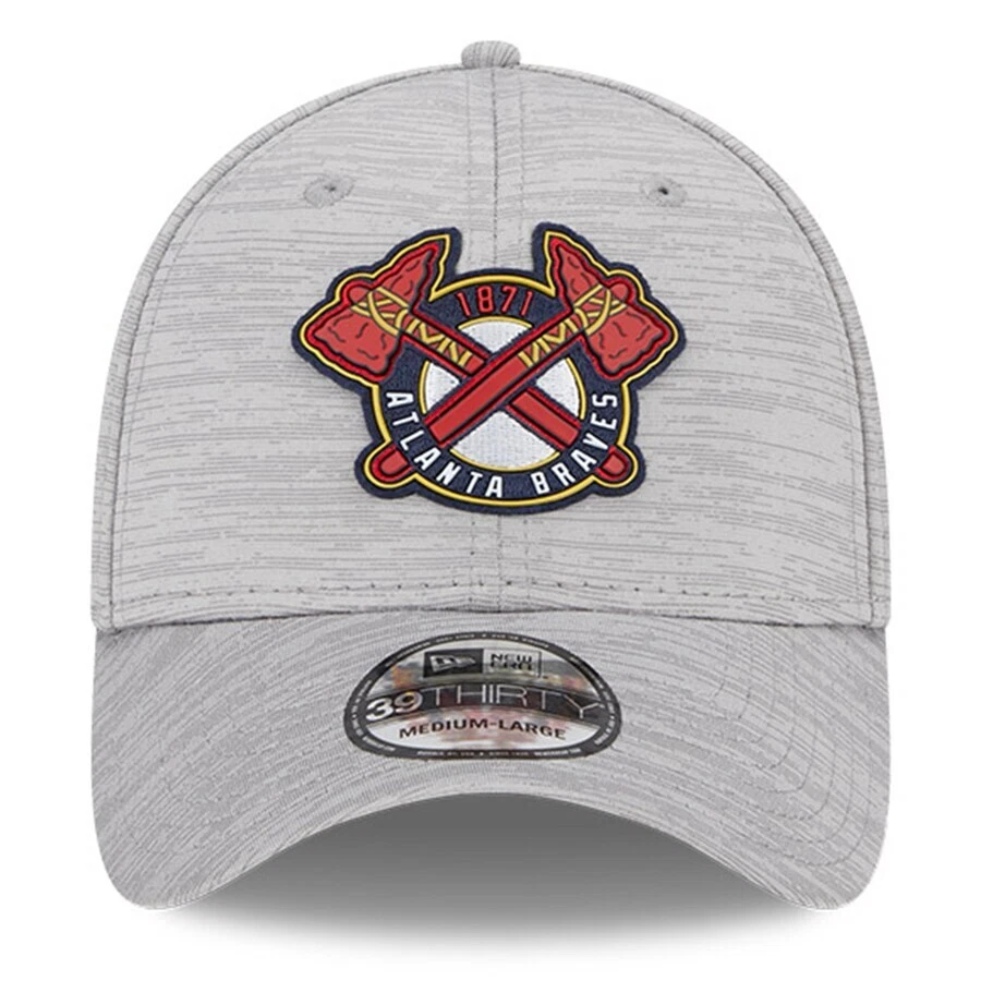 Atlanta Braves MLB New Era 2023 Clubhouse 39Thirty Flex Fit Hat