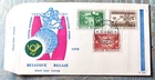 BELGIUM   BRUSSELS WORLD FAIR RODAN ATOMIC SCULPTURE  CACHET  FDC  VF UNADDR