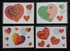 lot x4 Carte Maximum cœur saint valentin 1999 - 2000 neuf sous blister TBE