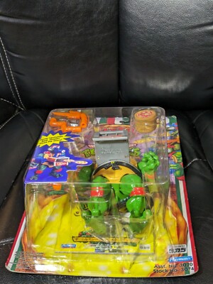 サバンナたゃん　904545 Vintage Japan 1993 Playmates Teenage Mutant Ninja Turtles Pizza