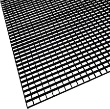 KastLite Egg Crate Panel | Nominal 2' x 2' | Black | 1/2" x 1/2" x 3/8" Cells