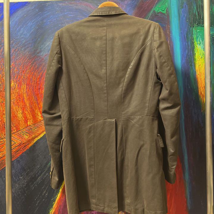 DRIES VAN NOTEN Jacket Coat Brown Cotton Vintage Size-48 DRIES VAN NOTEN Jacket Coat Brown Cotton Vintage Size-48