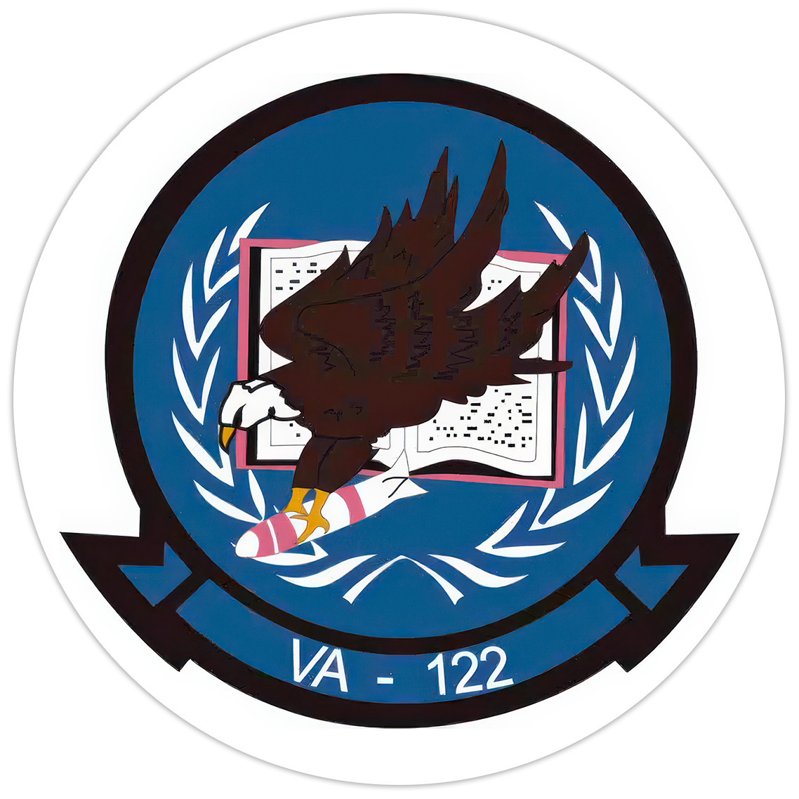 VA-122 Bumper Sticker Military Vinyl Soldier Decal 5"