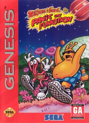 Toejam and Earl 2: Panic on Funkatron (Sega Megadrive Spiel)