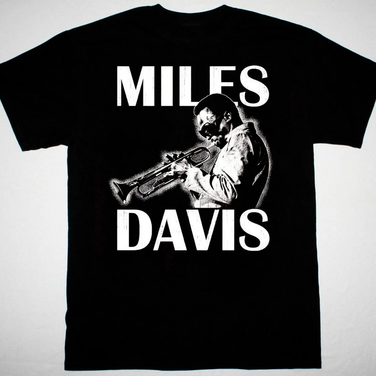 Vintage Miles Davis Legend Men T-shirt White Short Sleeve All