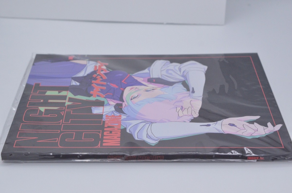 Cyberpunk Edgerunners Night City Magazine Staff Art Book Official