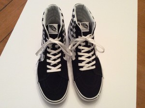 mens white vans size 12