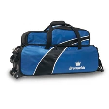 Brunswick Edge 3 Ball Tote Bowling Bag With Shoe Bag