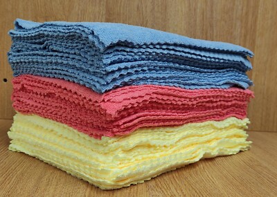 Sabco Kantenlose / nahtlose Mikrofasertücher 30x40cm 36er Pack