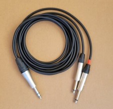 1'FT -20FT Mogami Neutrik 1/4 Stereo to Dual Cable 1/4 Mon Microphone Audio Cord