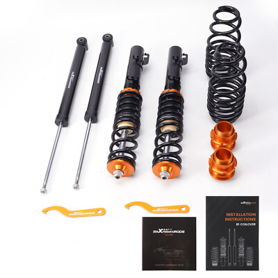 Maxpeedingrods Coilover Shocks Struts For VW Golf MK4 1998-2007 Jetta 99-04 FWD