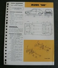 Revue technique Audi 50