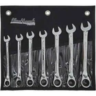 7pc Blackhawk By Proto Reverse Gear Ratcheting Wrench Set 12-PT Metric BW-1407MS