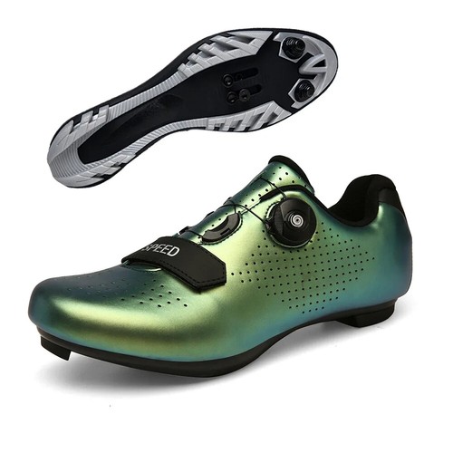 Herren MTB-Fahrradschuhe Rutschfestestollen Rennrad Outdoor-Radfahren-Turnschuhe - Picture 5 of 31