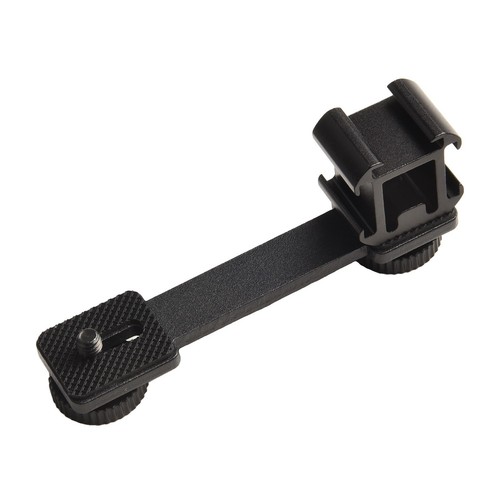 Triple Hot Shoe Mount for External Device Compatible with Zhiyun Smooth 4 - Picture 5 of 12