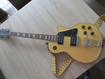 12 Saitige PASADENA  E - Gitarre 12 String mit Gitarrengurt EINE SAITE FEHLT