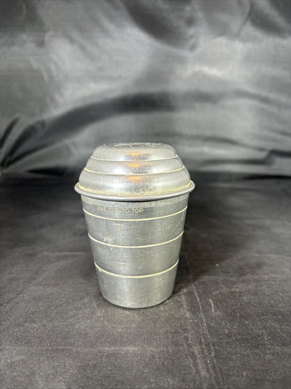 Vintage MIRRO Cocktail or Gravy Shaker With Lid 1 Cup 2623M eBay