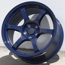 1 Circuit Csf1 18x9.5 5x114.3 25 Ultra Blue 57dr Spun Forged Wheel Drift Stance