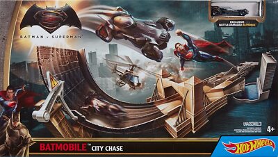 Mattel Elite CMC89 Batman V Superman Batmobile Diecast Film Model 