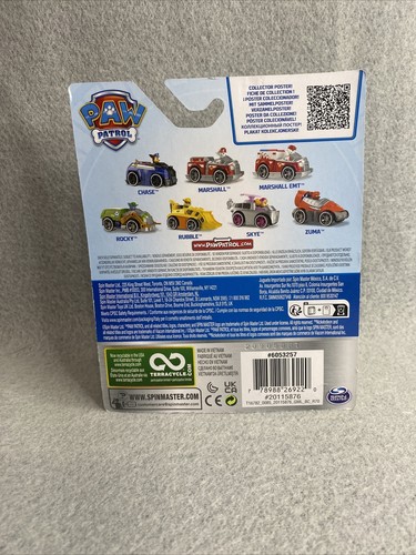 "Paw Patrol 2021 True Metal Sea Patrol ESCOMBROS ""paquete ligeramente dañado" - Imagen 3 de 5