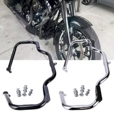 Mustache Engine Guard Highway Crash Bar For Harley Touring Road King Glide 09-24