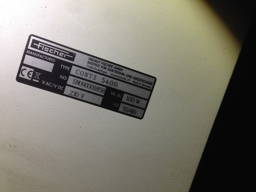 Fischerscope XRF X-RAY 5400 Spektrometer Spectrometer für Inline- Sputteranlage - 第 3/4 張圖片