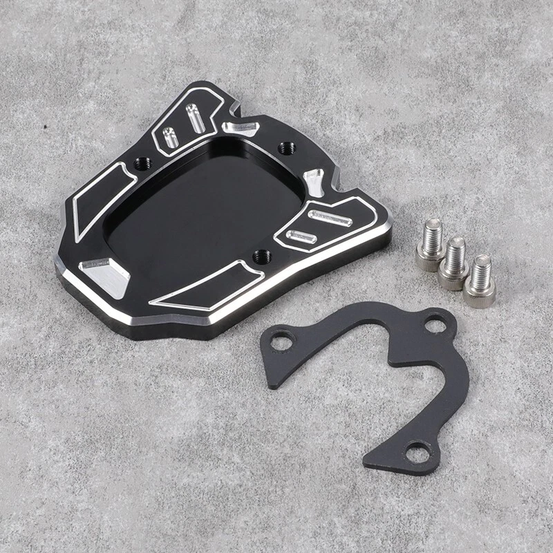 Placa de extensão suporte lateral suporte para Honda CB500F CBR300R/500R/650R NC750S/X - Imagem 2 de 4